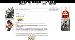 Desktop Screenshot of grovesphotography.net